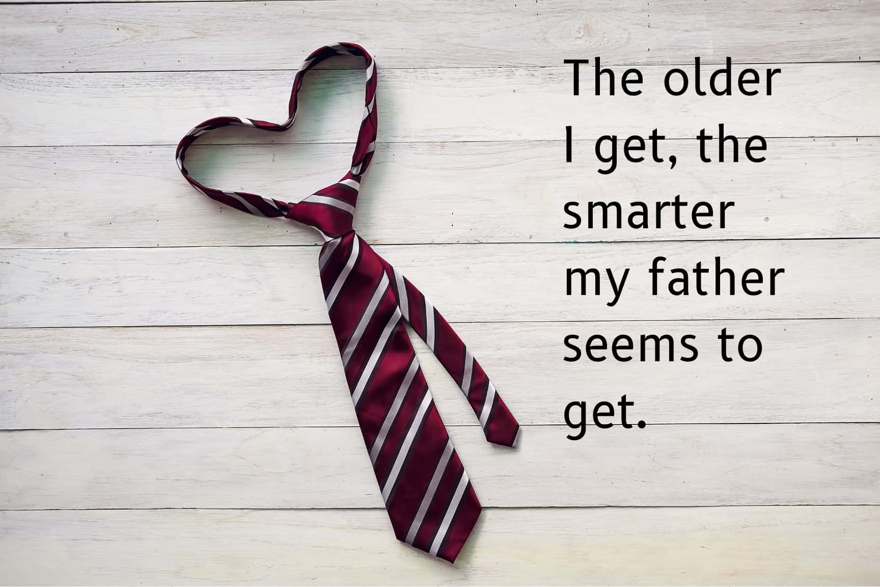 Fathers Day Smart Wisdom Tie Wallpaper