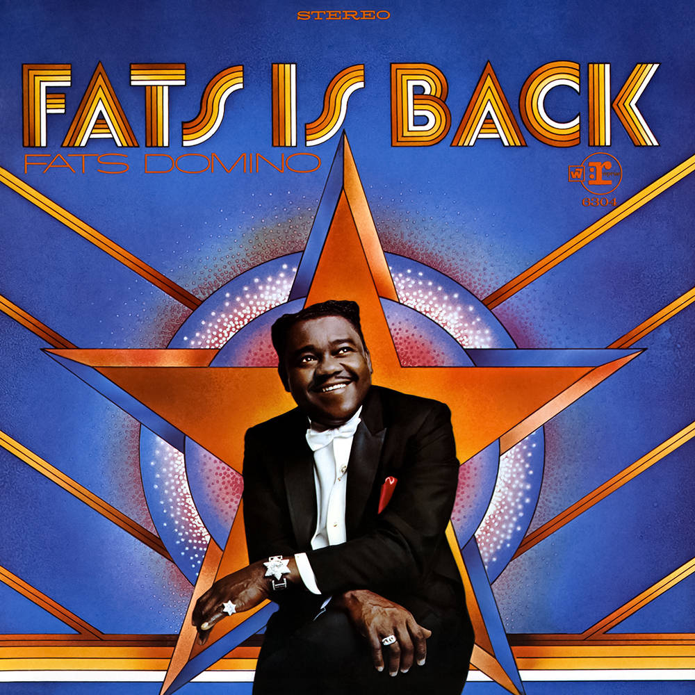 Fats Domino Returns - "Fats is Back" Album Cover Wallpaper