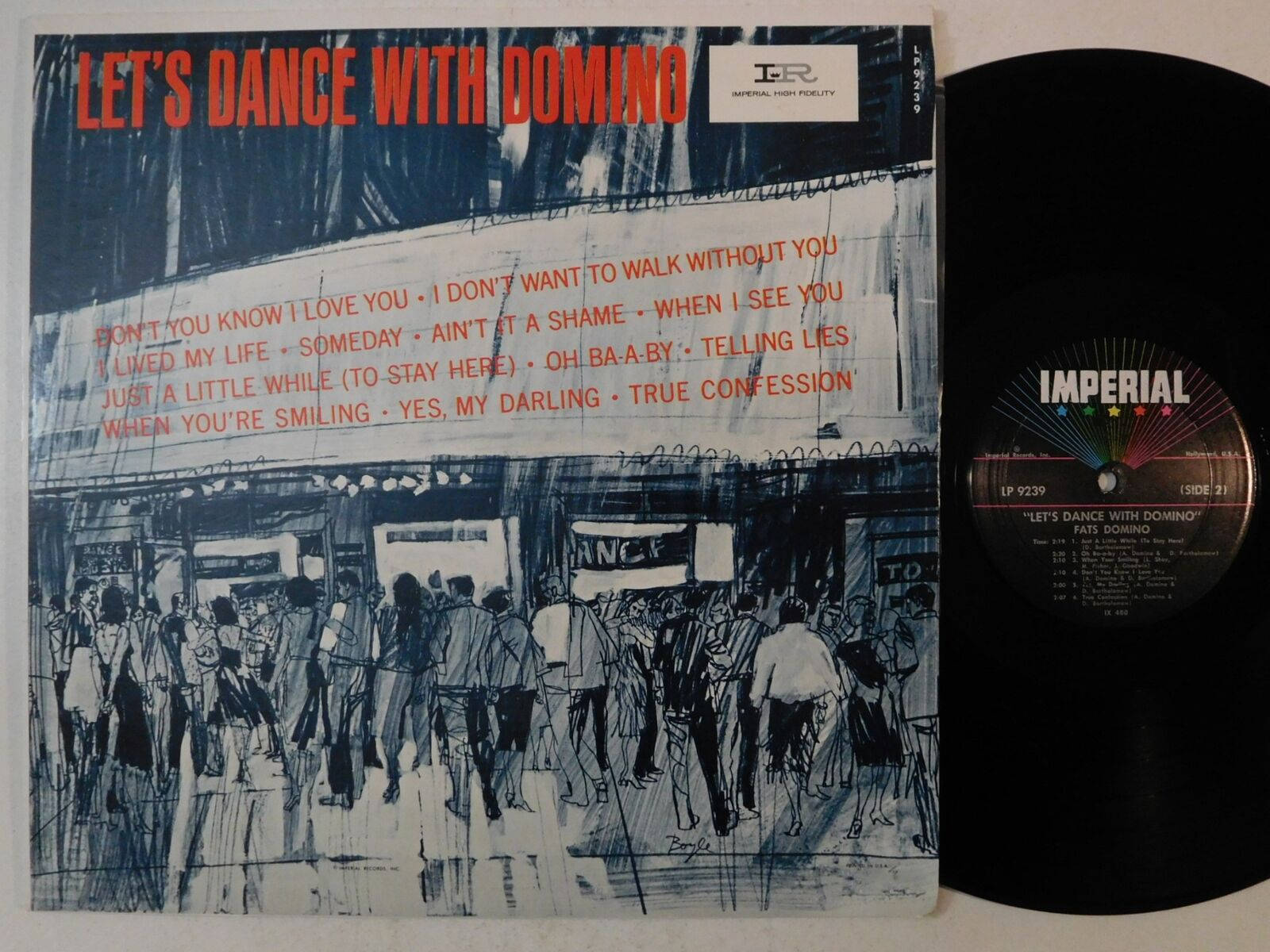 Fats Domino Imperial Album Cover Wallpaper