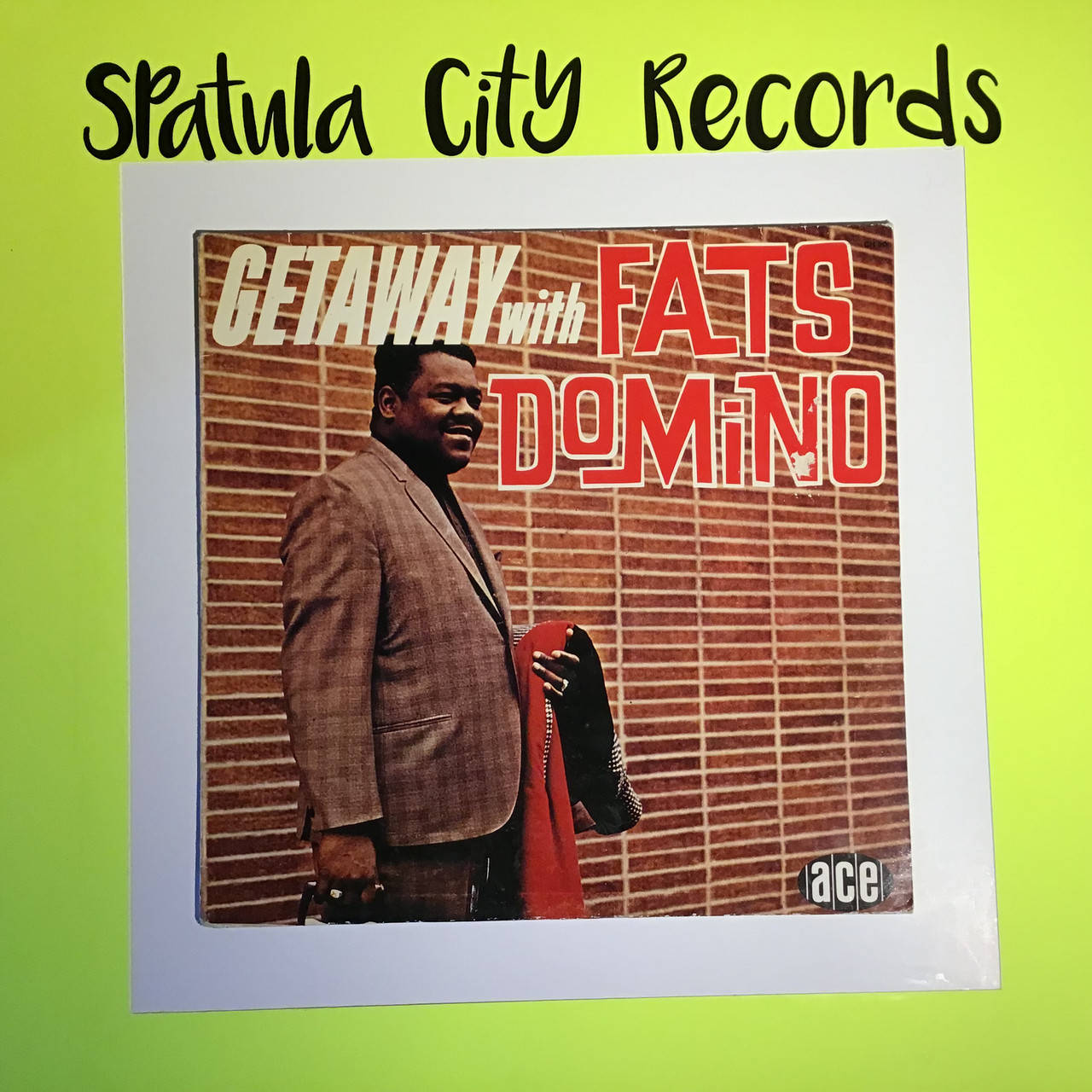 Fats Domino R & B Album Cover Vægbeklædning Wallpaper