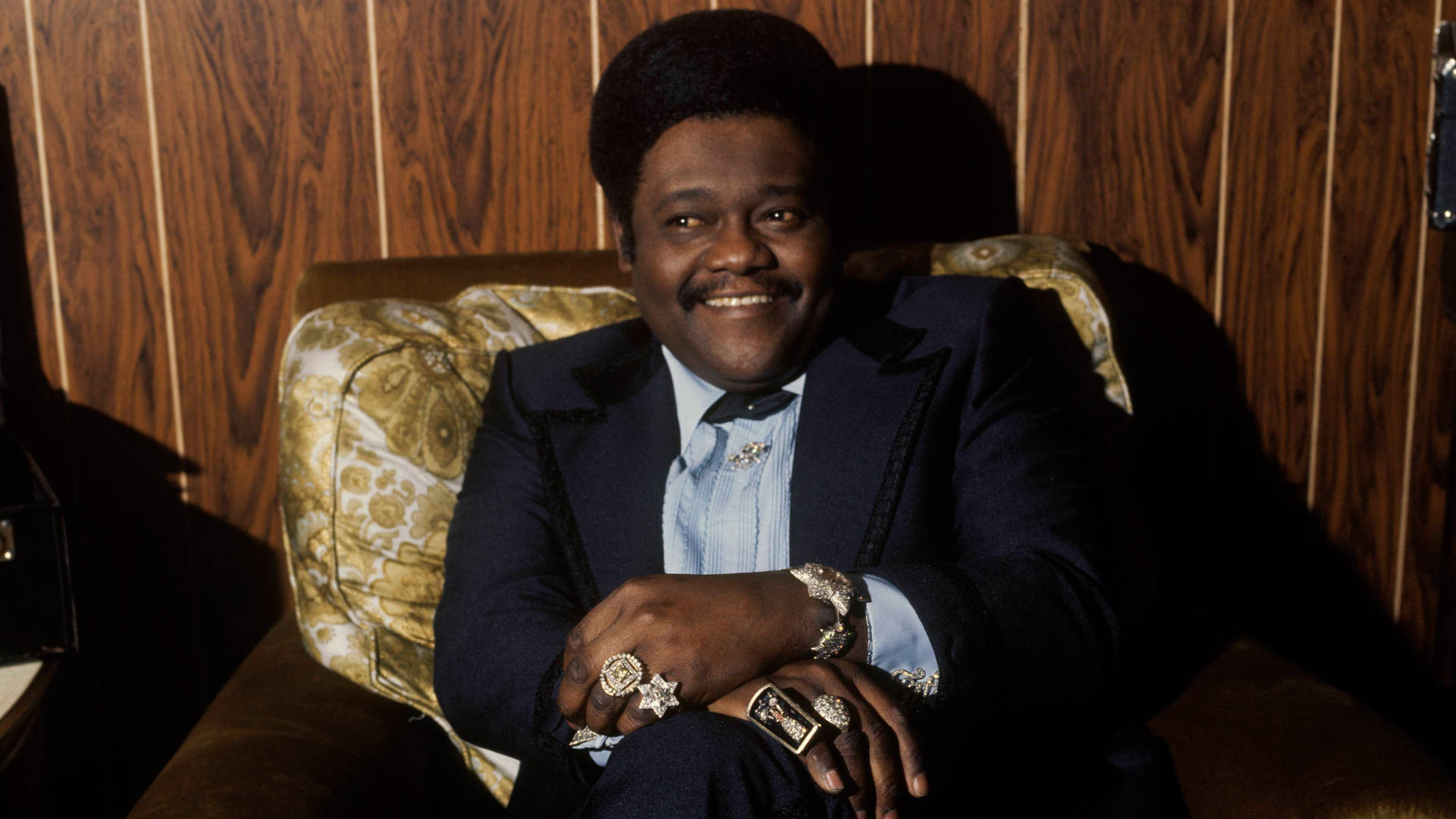 Fats Domino Rock And Roll Pioneer Tapet: Wallpaper