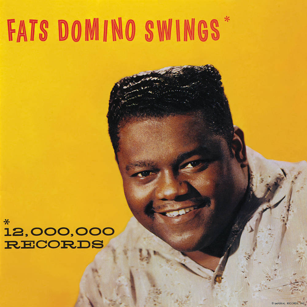 Fats Domino Swings Advertisement Wallpaper