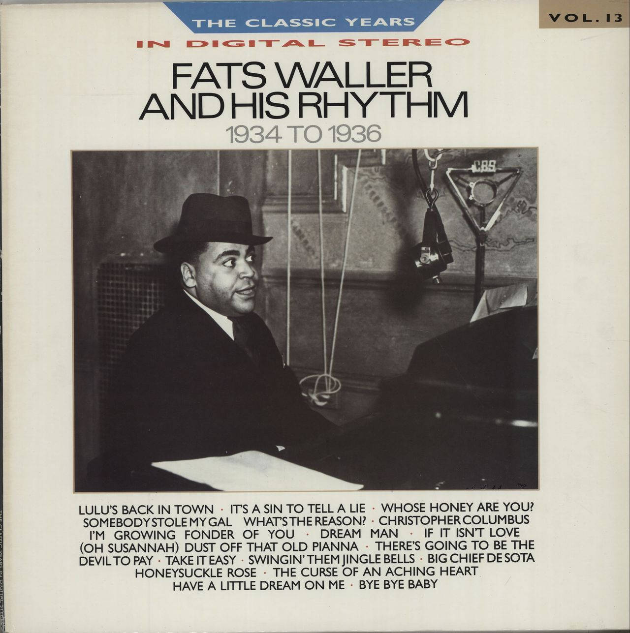 Fats Waller And His Rhythm 1934 To 1936 Wallpaper