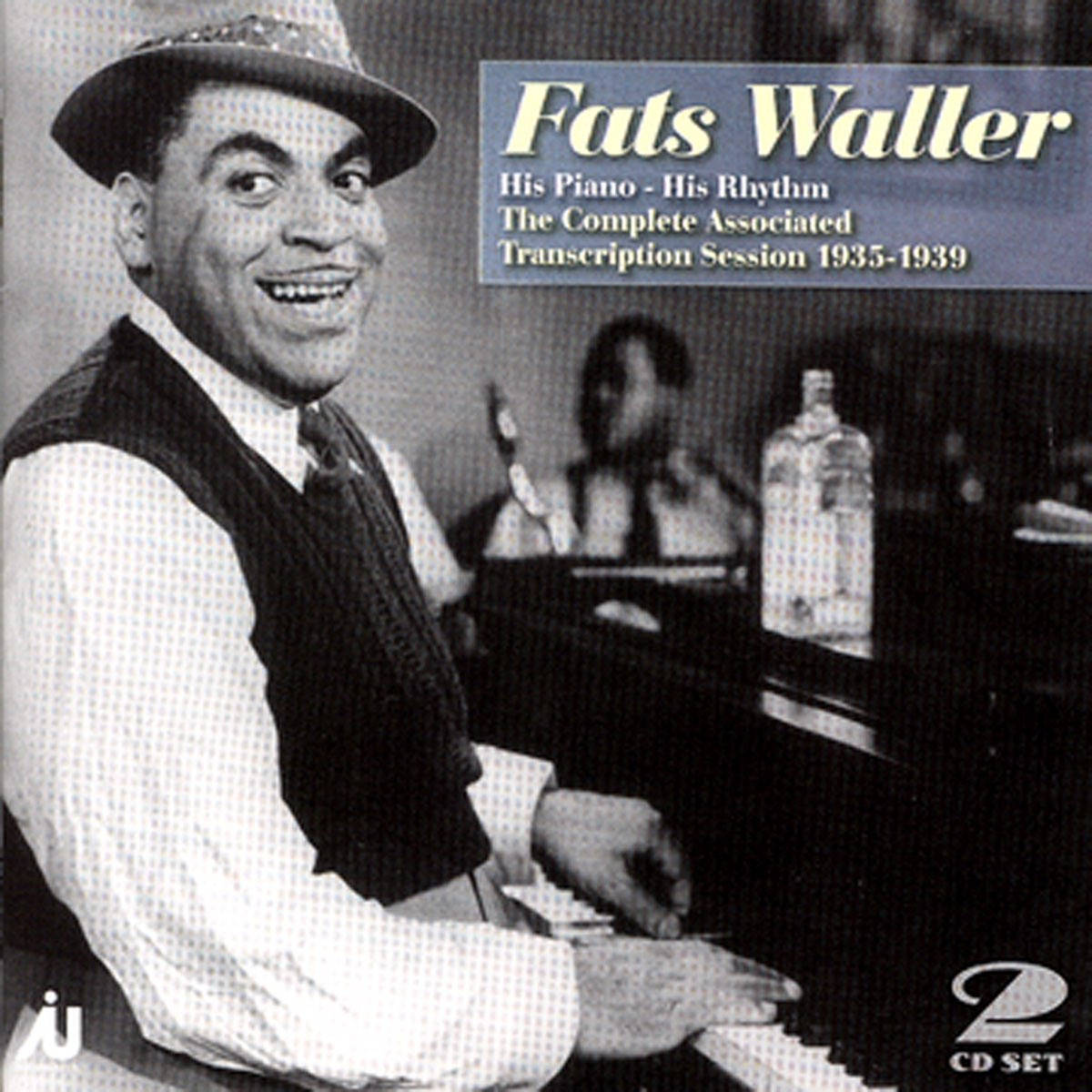 Fats Waller sin Piano sin Rhythm Album Cover som et tapet til en computer eller mobil. Wallpaper