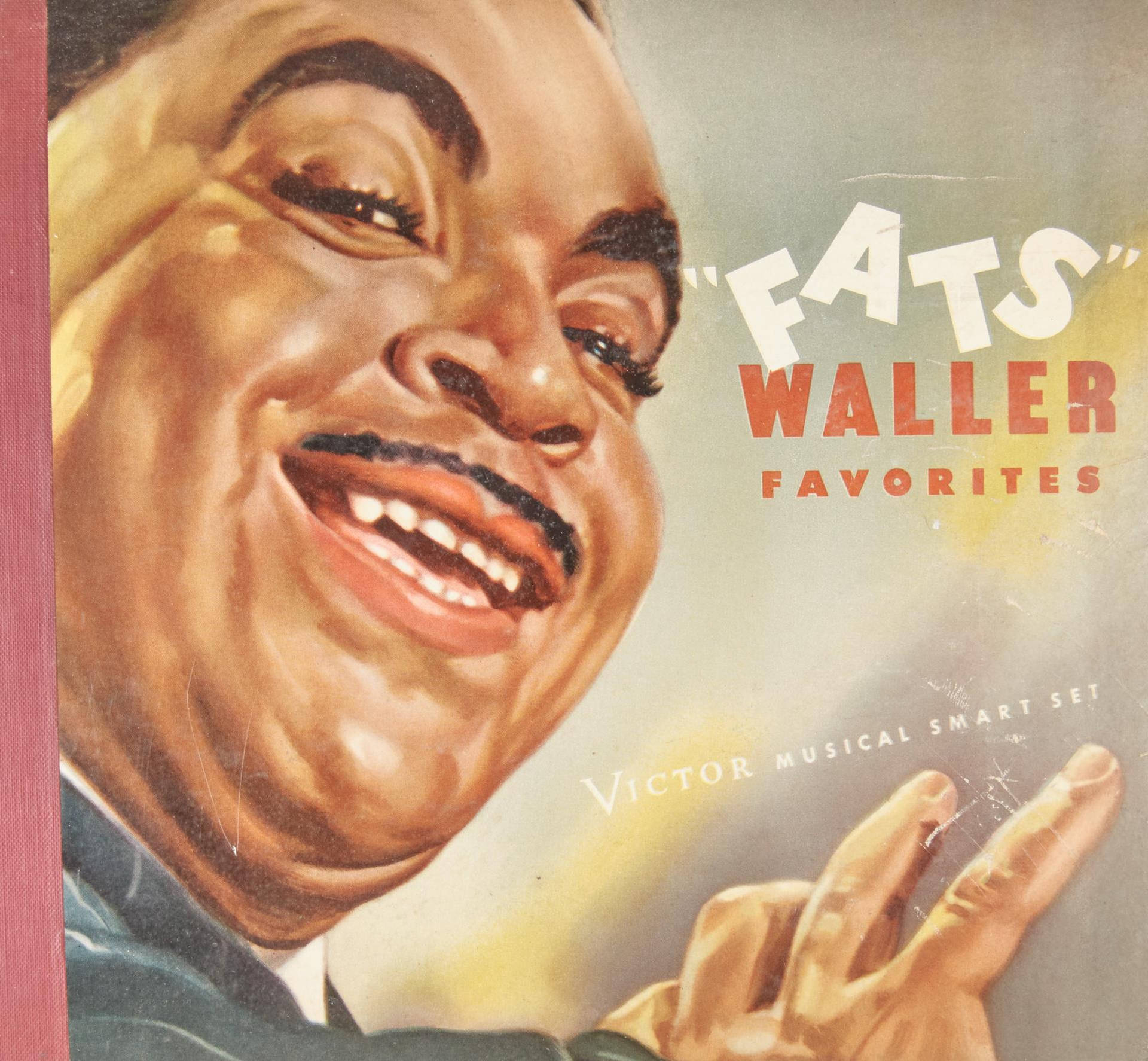 Fats Waller Victor Musical Smart Set Cover Wallpaper