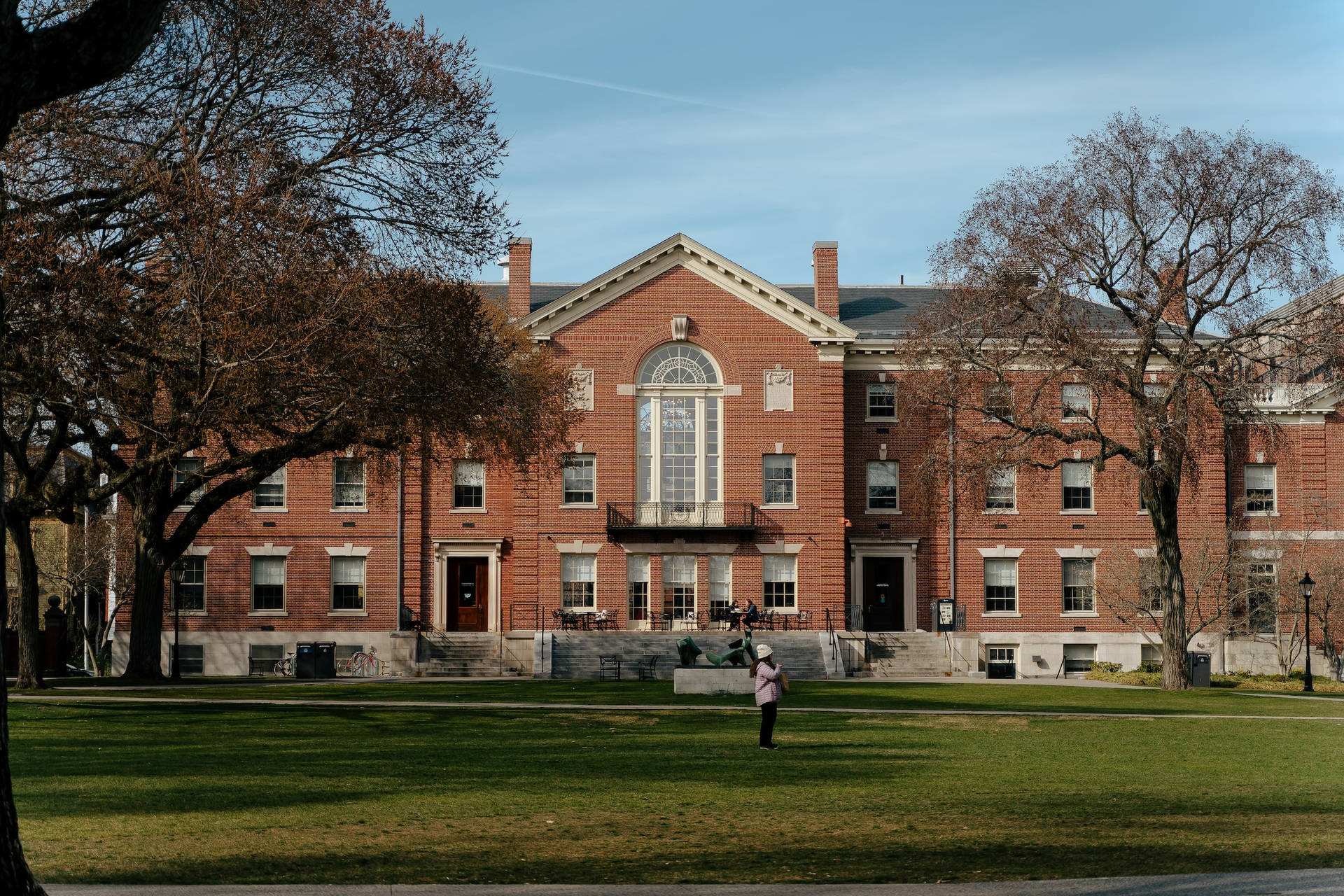 Faunce House At Brown University Wallpaper