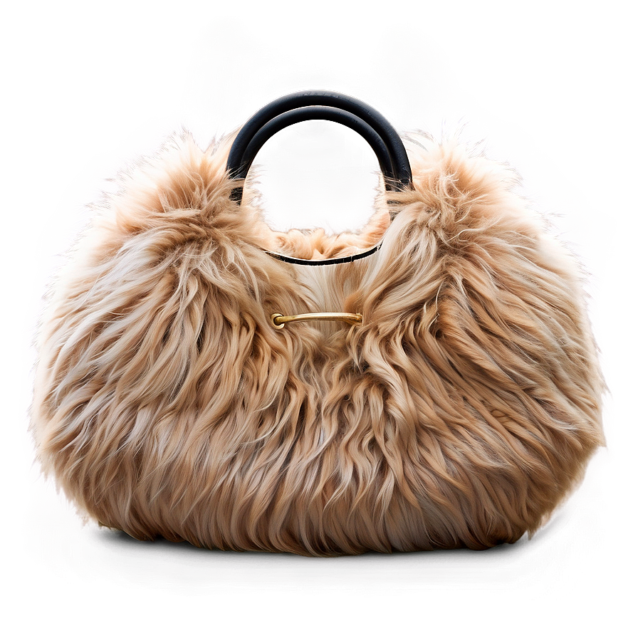 Faux Fur Handbag Png Amu72 PNG