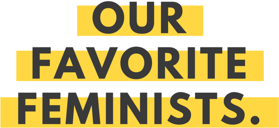 Favorite Feminists Banner PNG