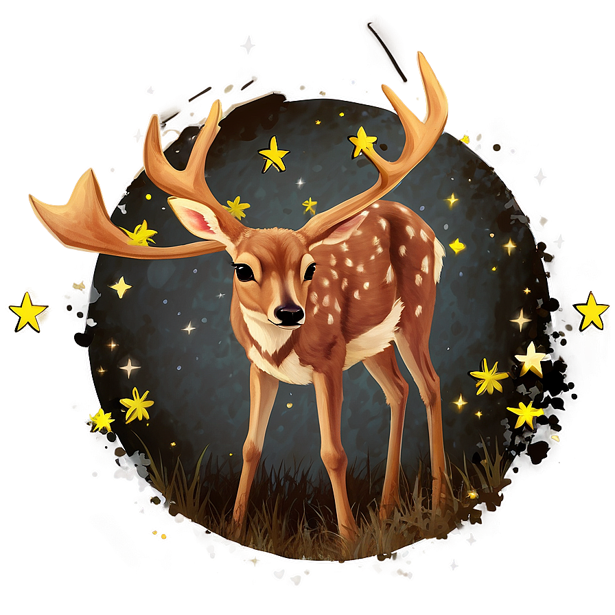 Download Fawn And Stars Png Kny | Wallpapers.com