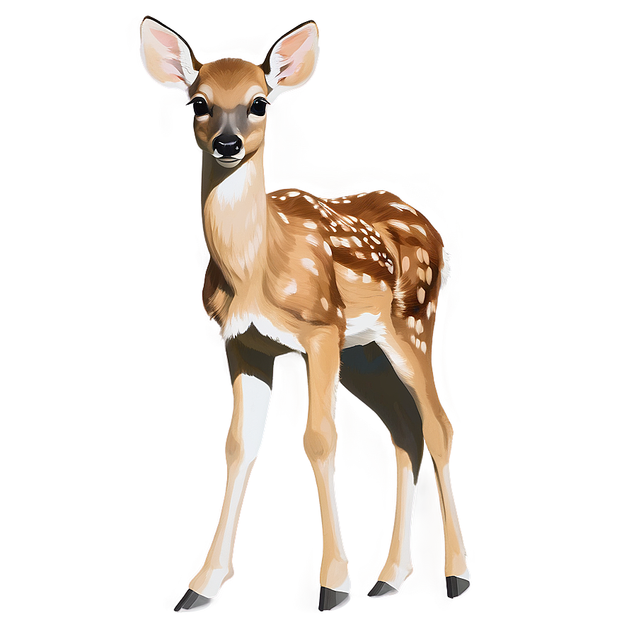 Fawn At Dawn Png 06242024 PNG