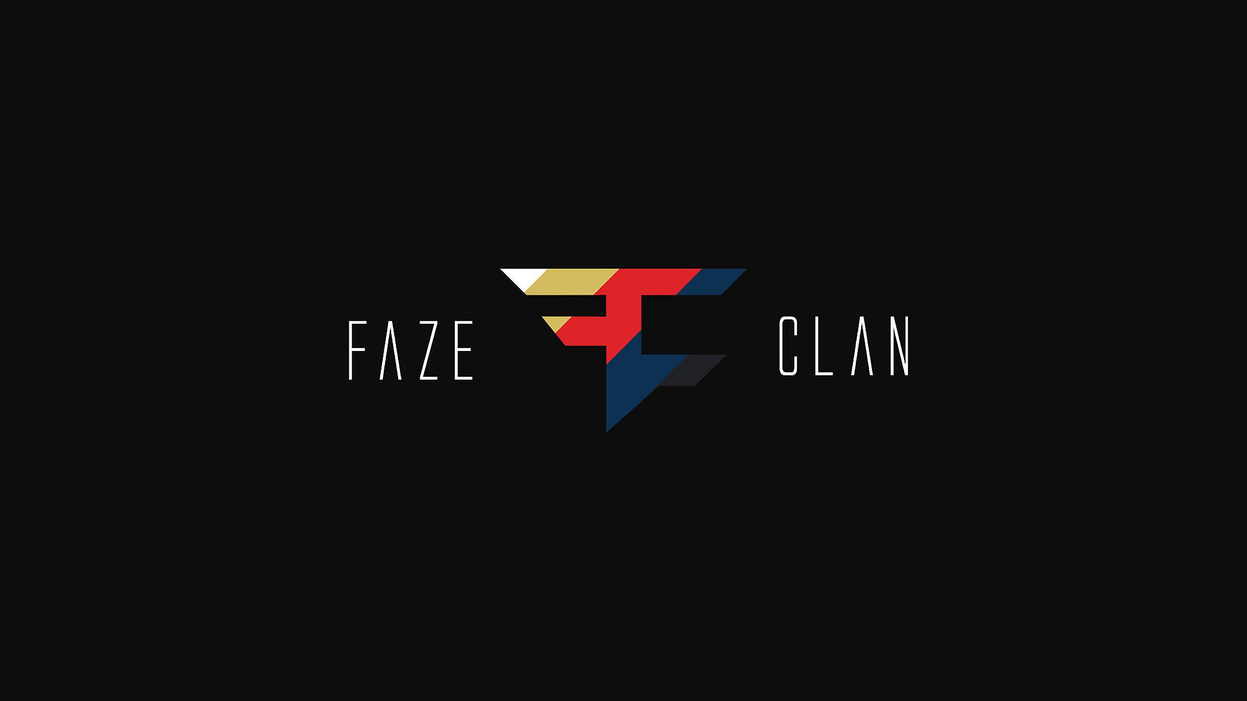 Faze Clan Black Logo Wallpaper