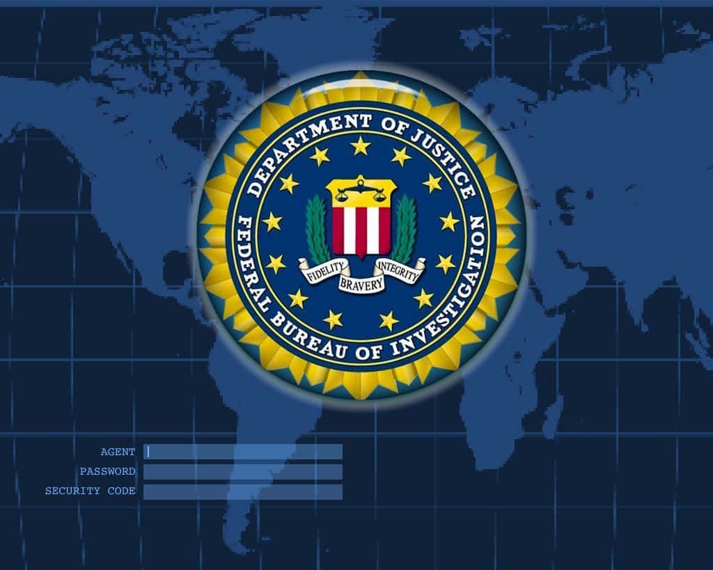 FBI official emblem on a dark background