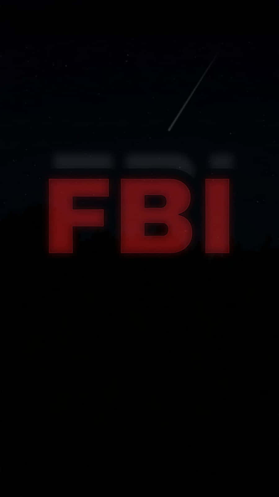 Fbi Logo With A Red Background