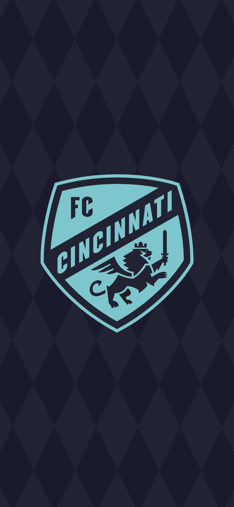 Fc Cincinnati In Blue Wallpaper