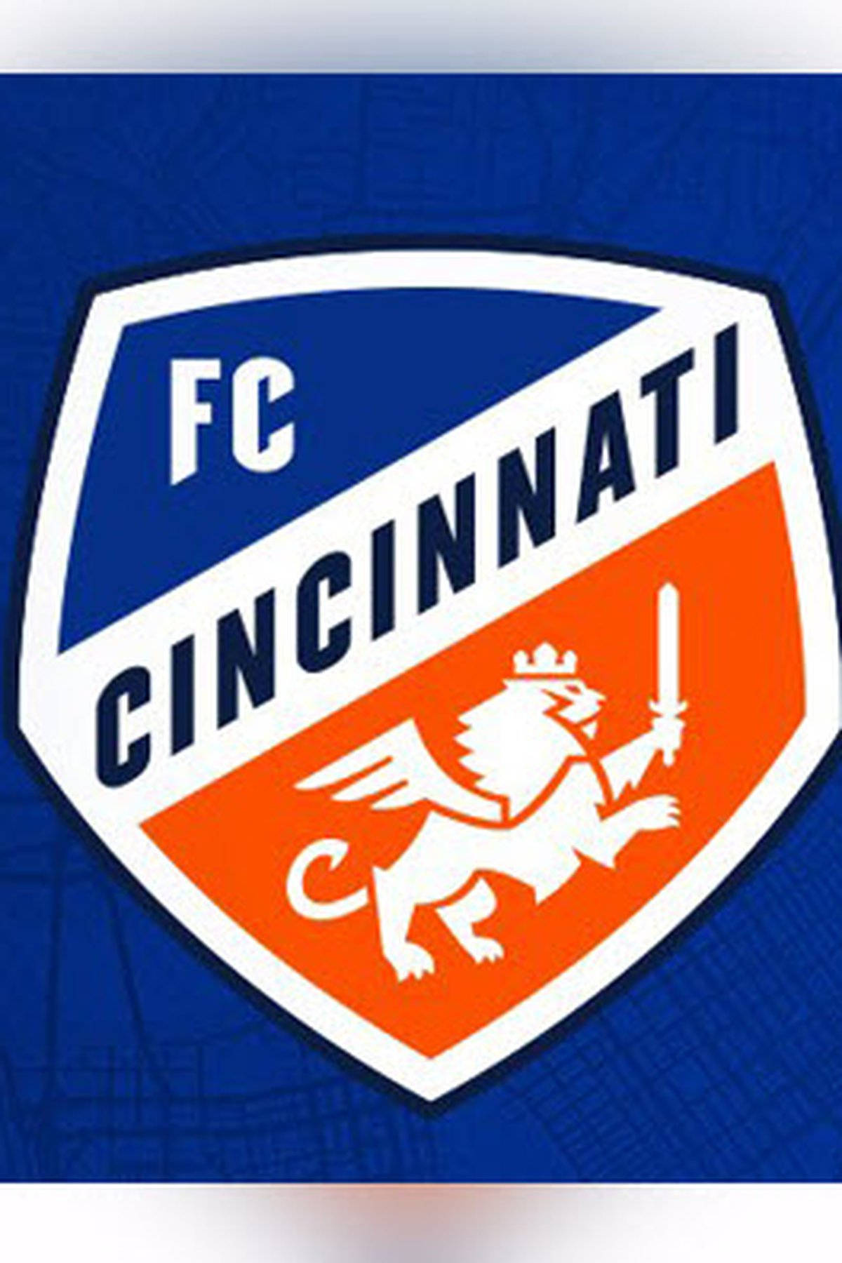 Logoet for FC Cincinnati har en løve Wallpaper