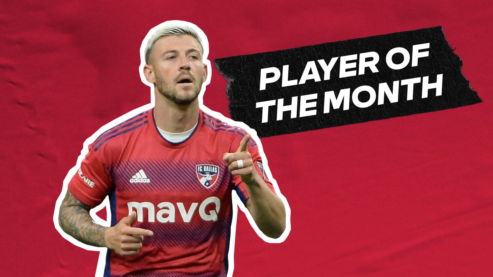 FC Dallas's Paul Arriola Celebrated as Player of the Month Wallpaper