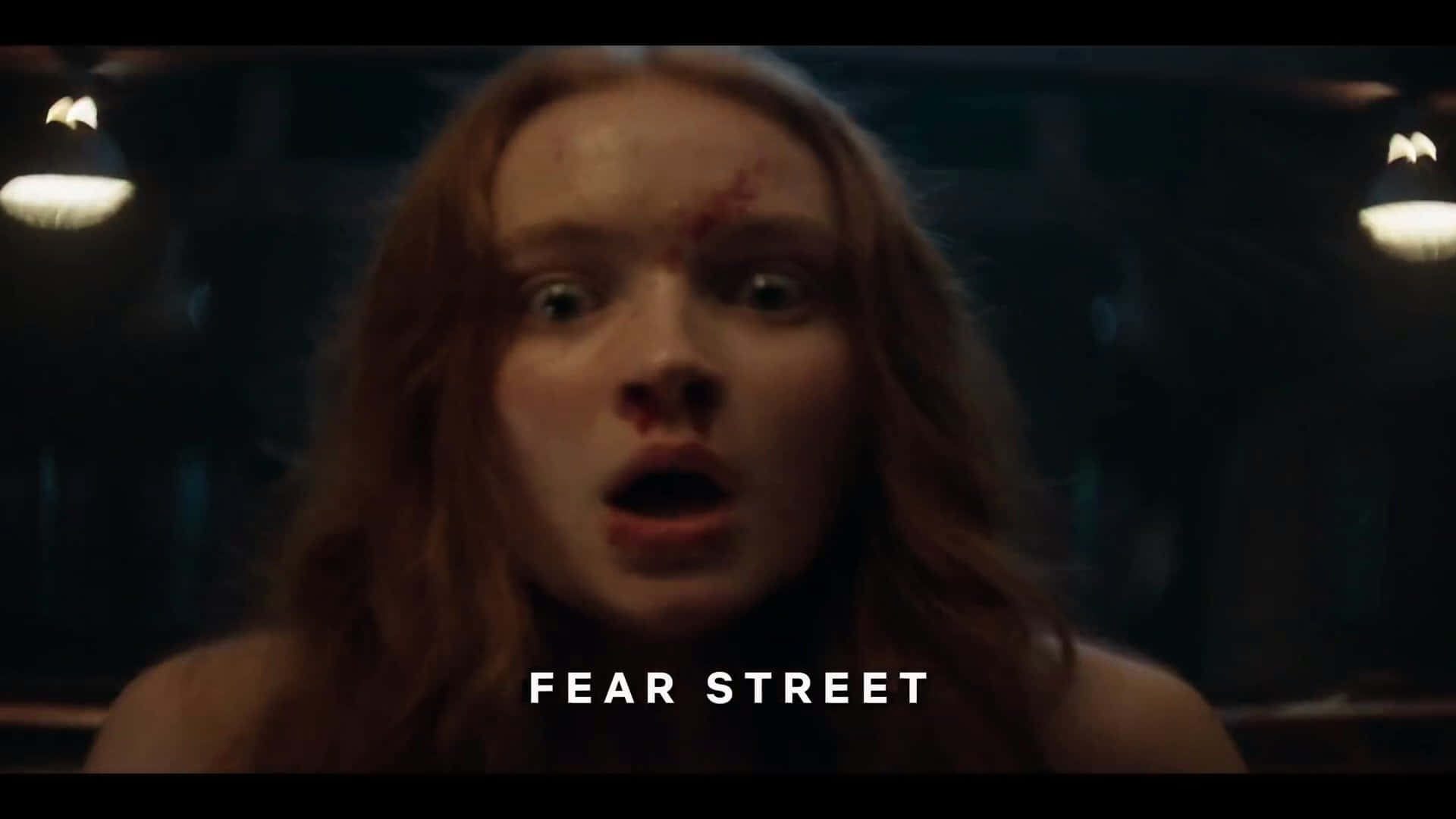 "Welcome to Fear Street, Where darkness and terror lurk around every corner" Wallpaper