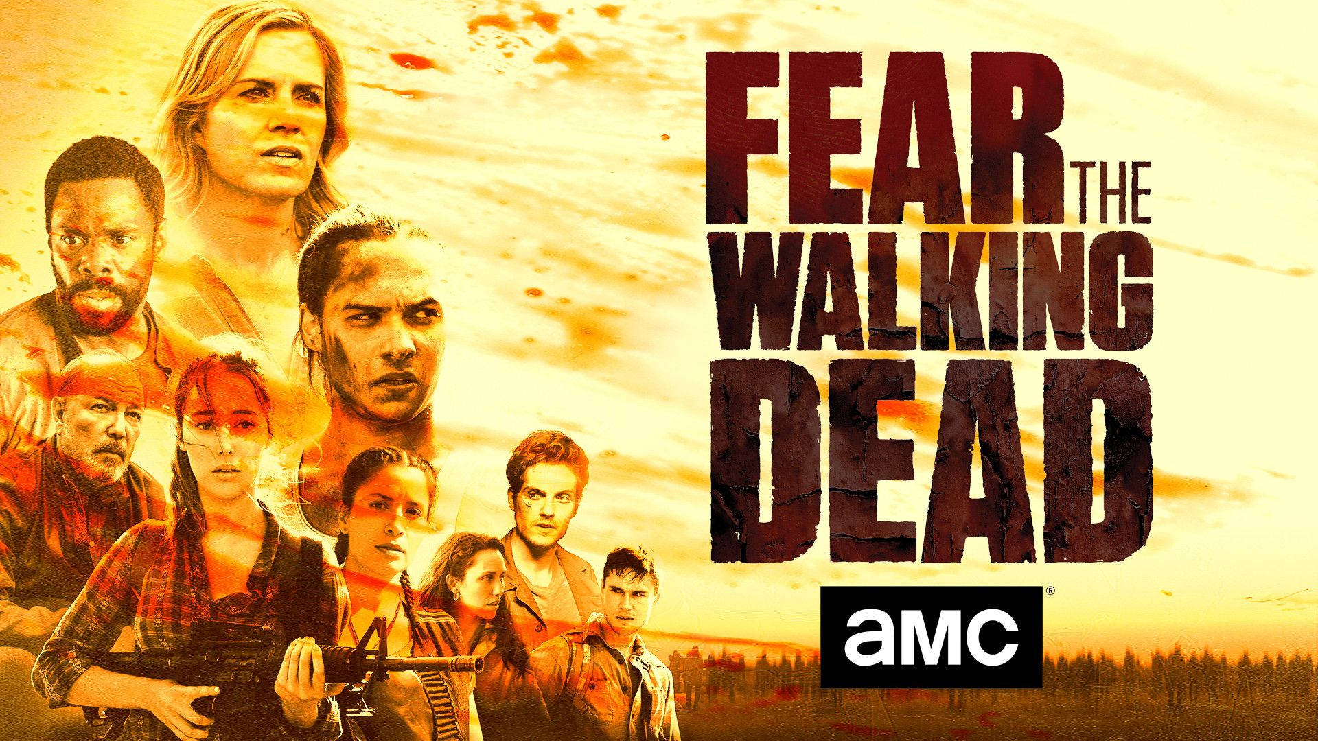 Fear The Walking Dead Amc Horizontal Cover Wallpaper