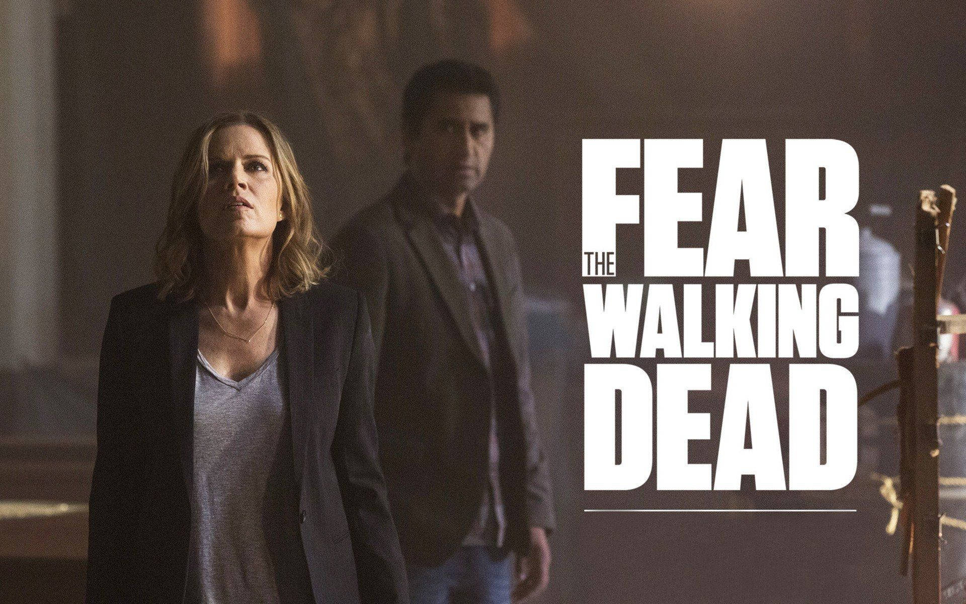 Fear The Walking Dead Madison Clark And Travis Manawa Wallpaper