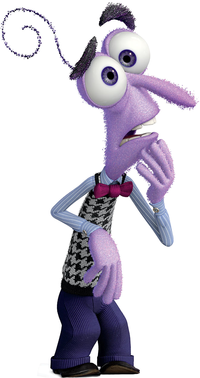 Fearful Purple Animated Character.png PNG