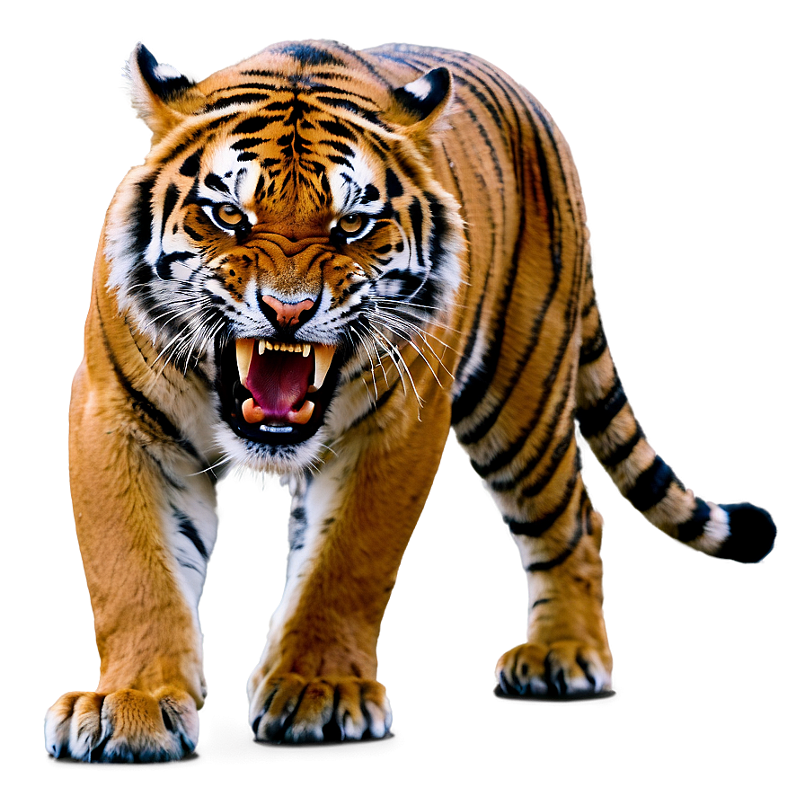 Fearless Angry Tiger Png 76 PNG