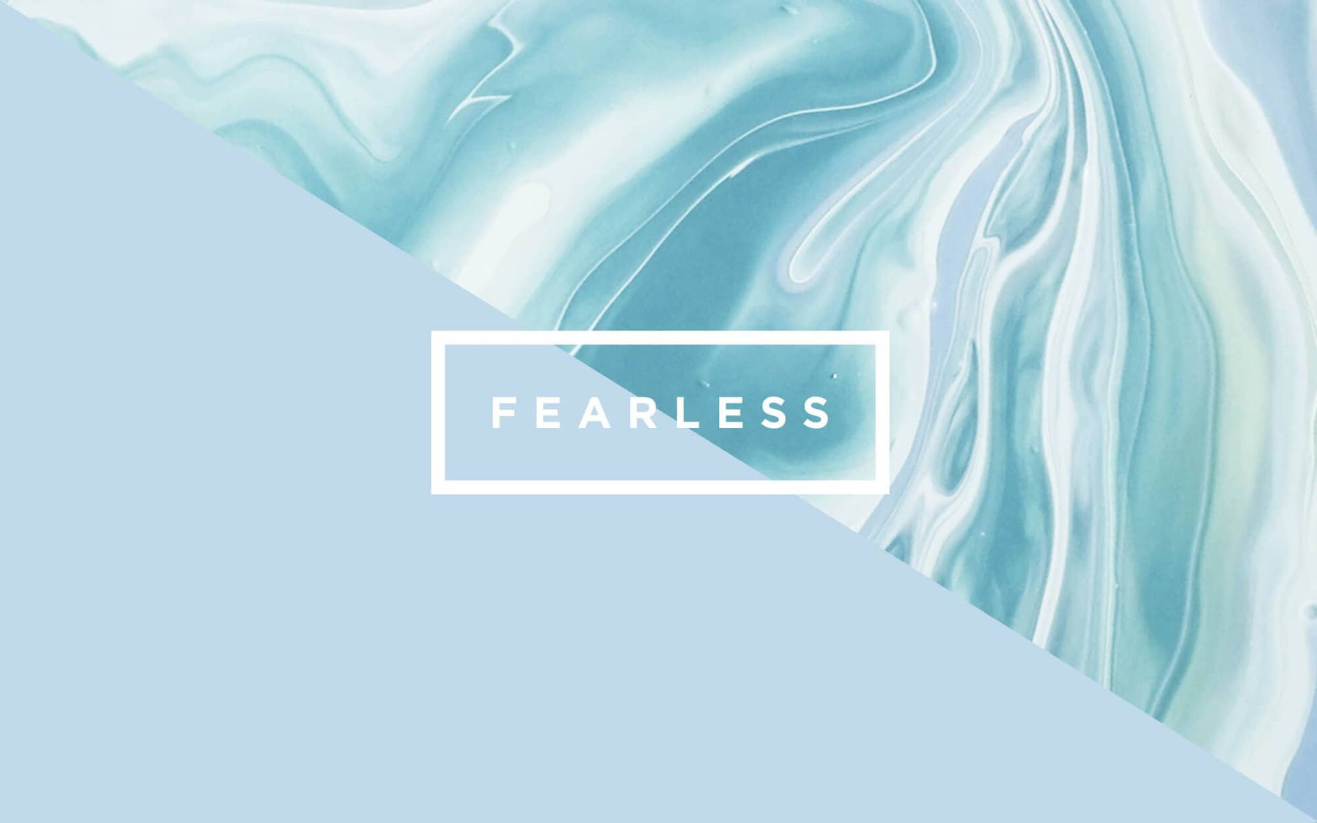 Fearless Blue Aesthetic Marble