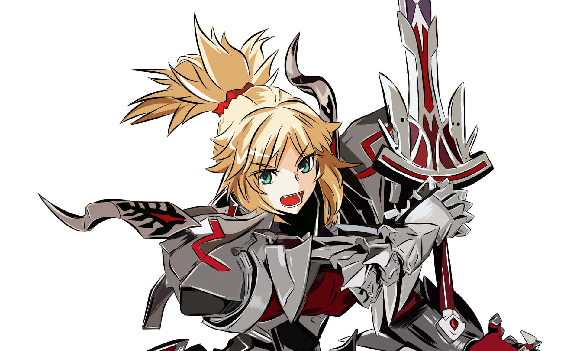 Fearless Mordred - Fgo Chief Knight Of Camelot Wallpaper