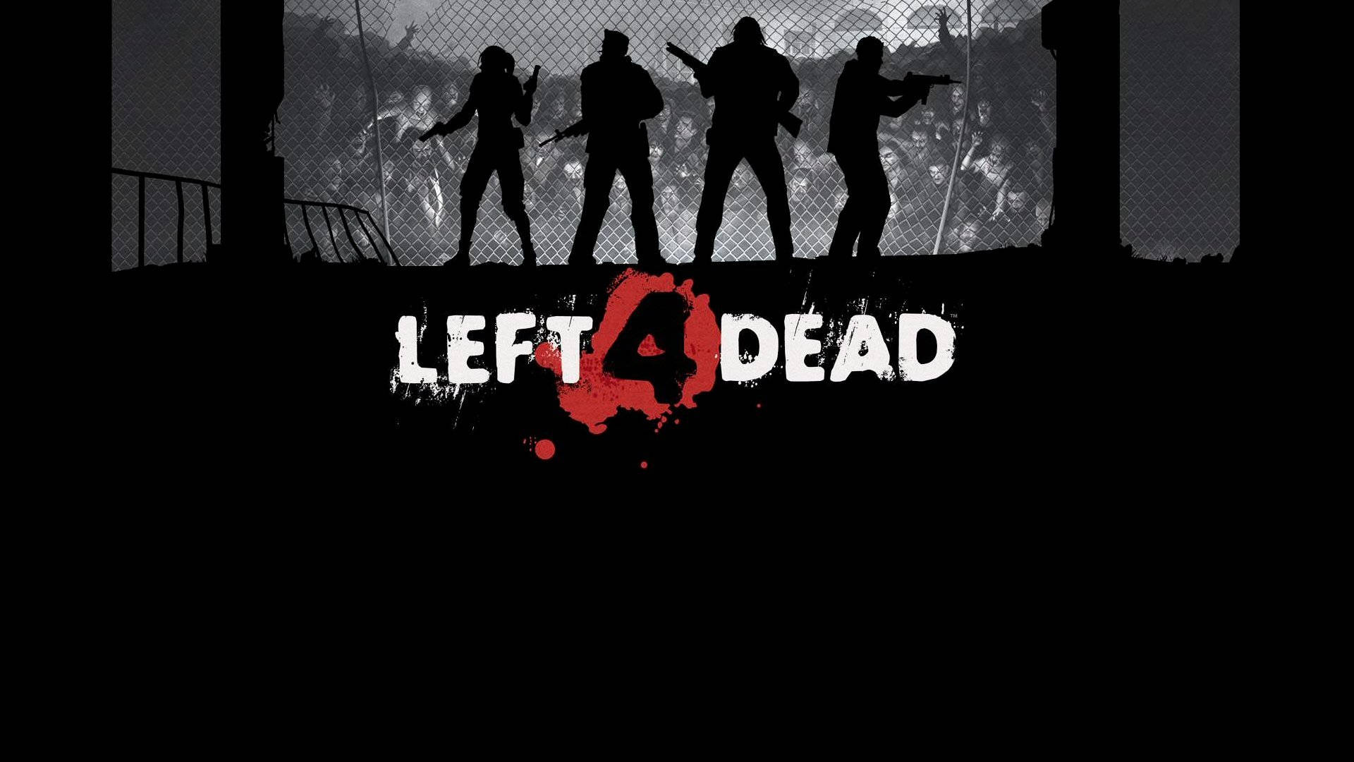 Fearless Survivors Ready To Face The Horde In Left 4 Dead Wallpaper