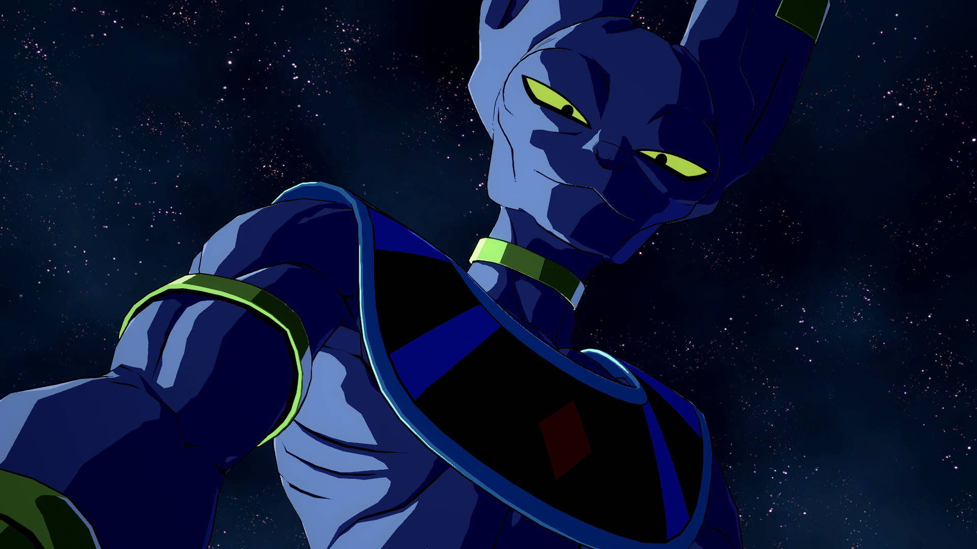 Fearsome Beerus At Night