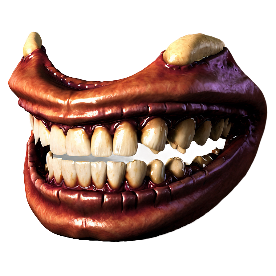 Fearsome Fiend Teeth Png 06132024 PNG