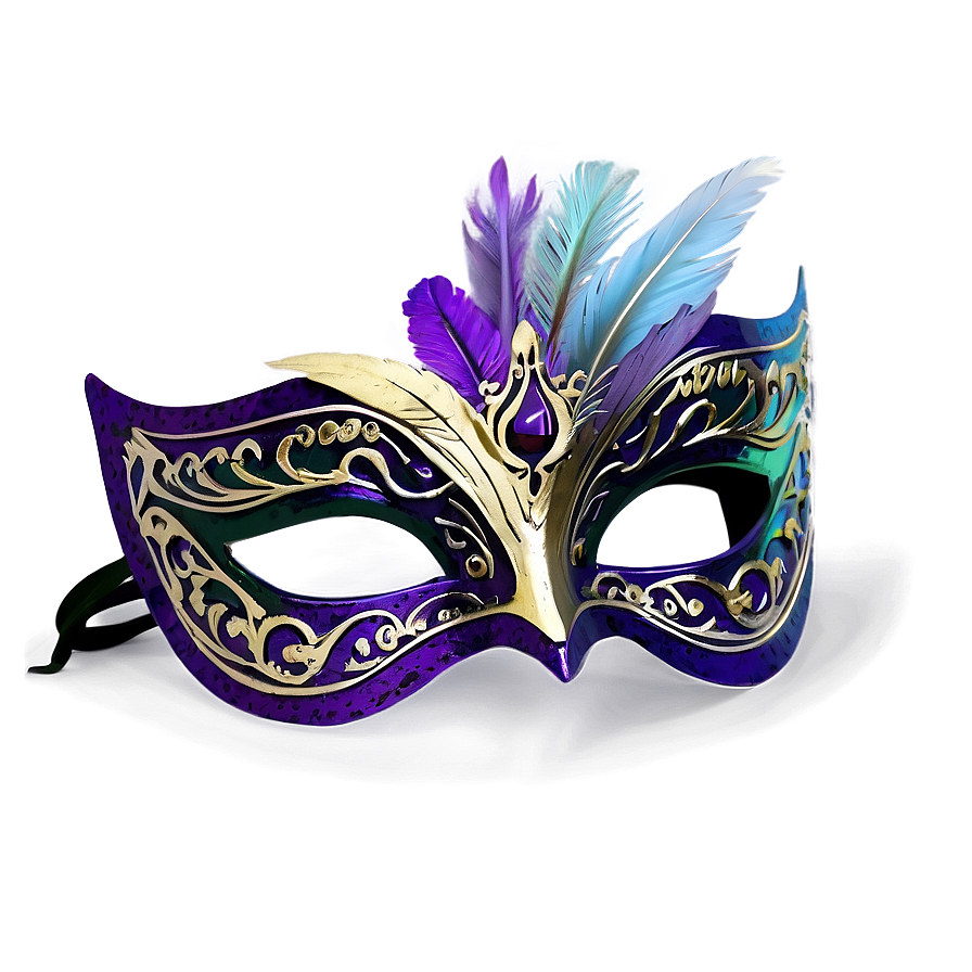 Download Feather Masquerade Mask Png 66 | Wallpapers.com