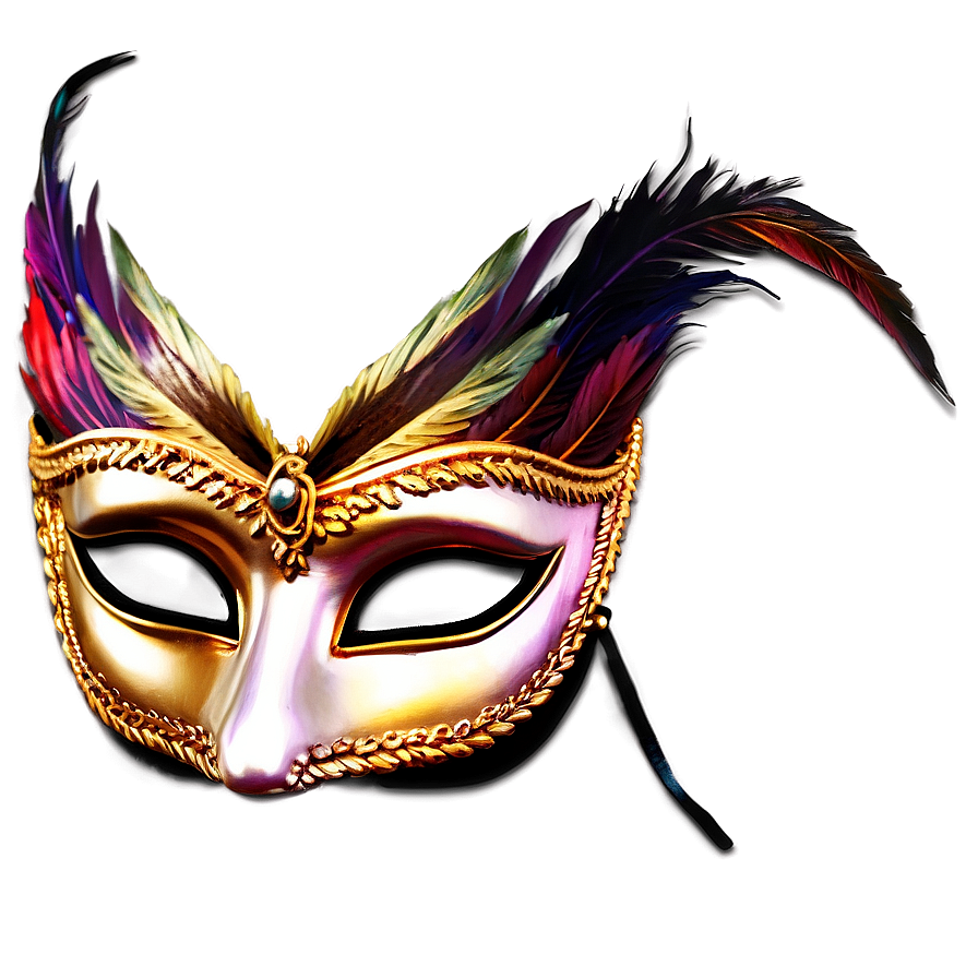 Download Feather Masquerade Mask Png 96 | Wallpapers.com