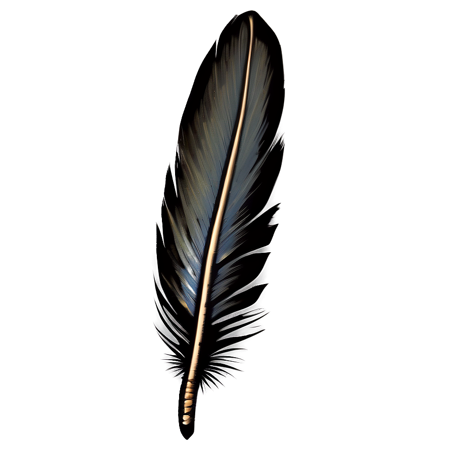 Feather Quill And Scroll Png 06122024 PNG