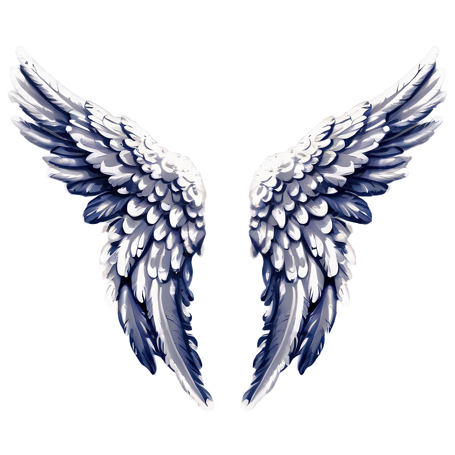 Feathered Angel Wings Picture Png 66 PNG