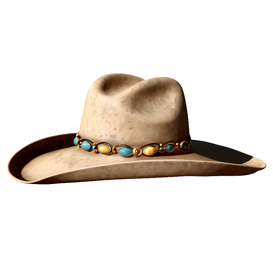 Feathered Cowgirl Hat Png Hid PNG