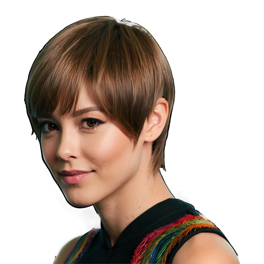 Feathered Karen Haircut Png 25 PNG