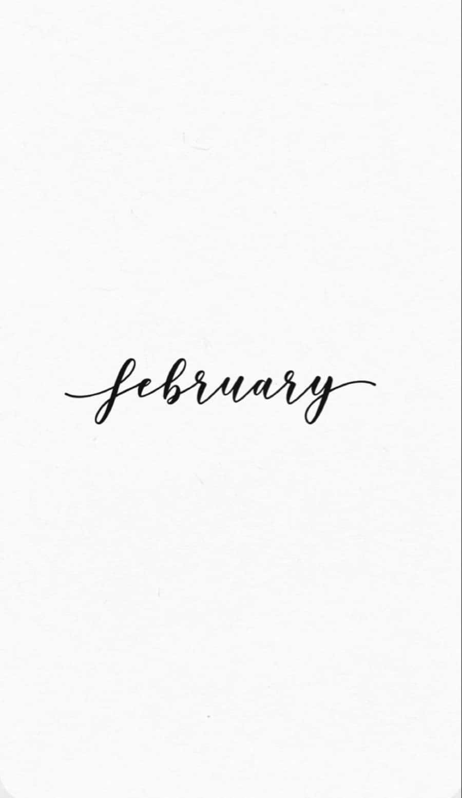 February iPhone Calendar Wallpaper Wallpaper