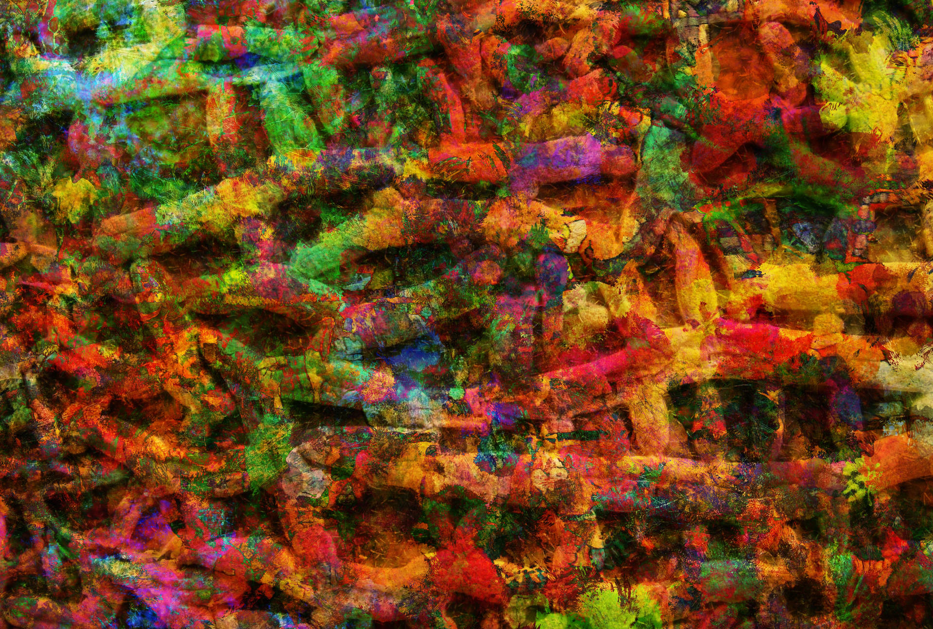 Fecal Bacteria Color Wallpaper