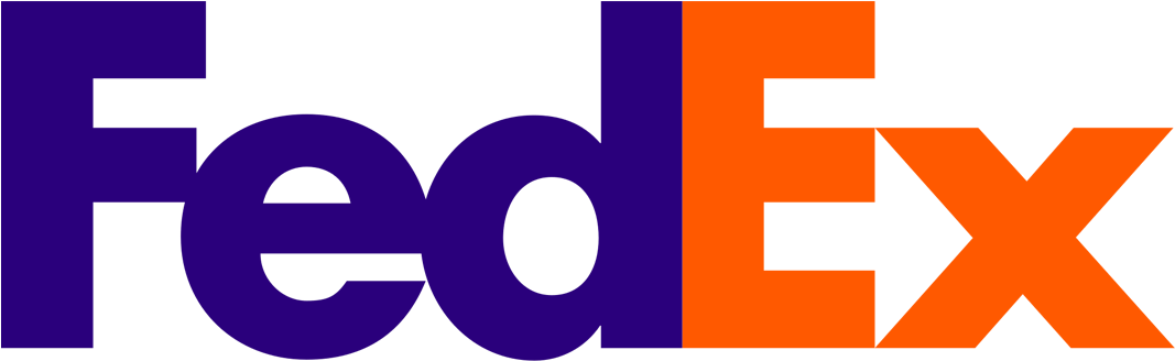 Fed Ex Logo Purple Orange PNG