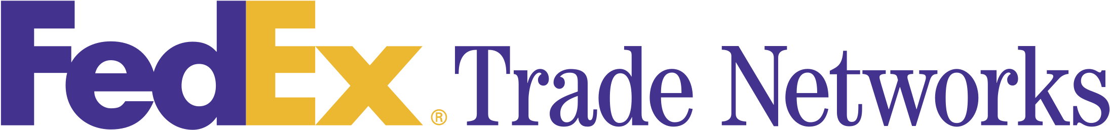 Fed Ex Trade Networks Logo PNG