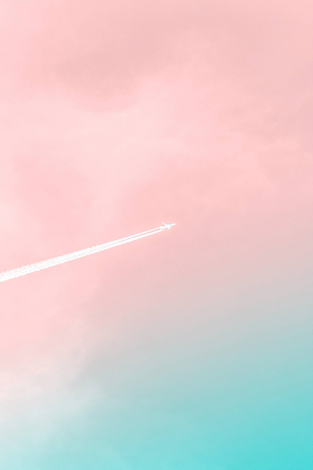 Fedeste Iphone Pink Skies Wallpaper