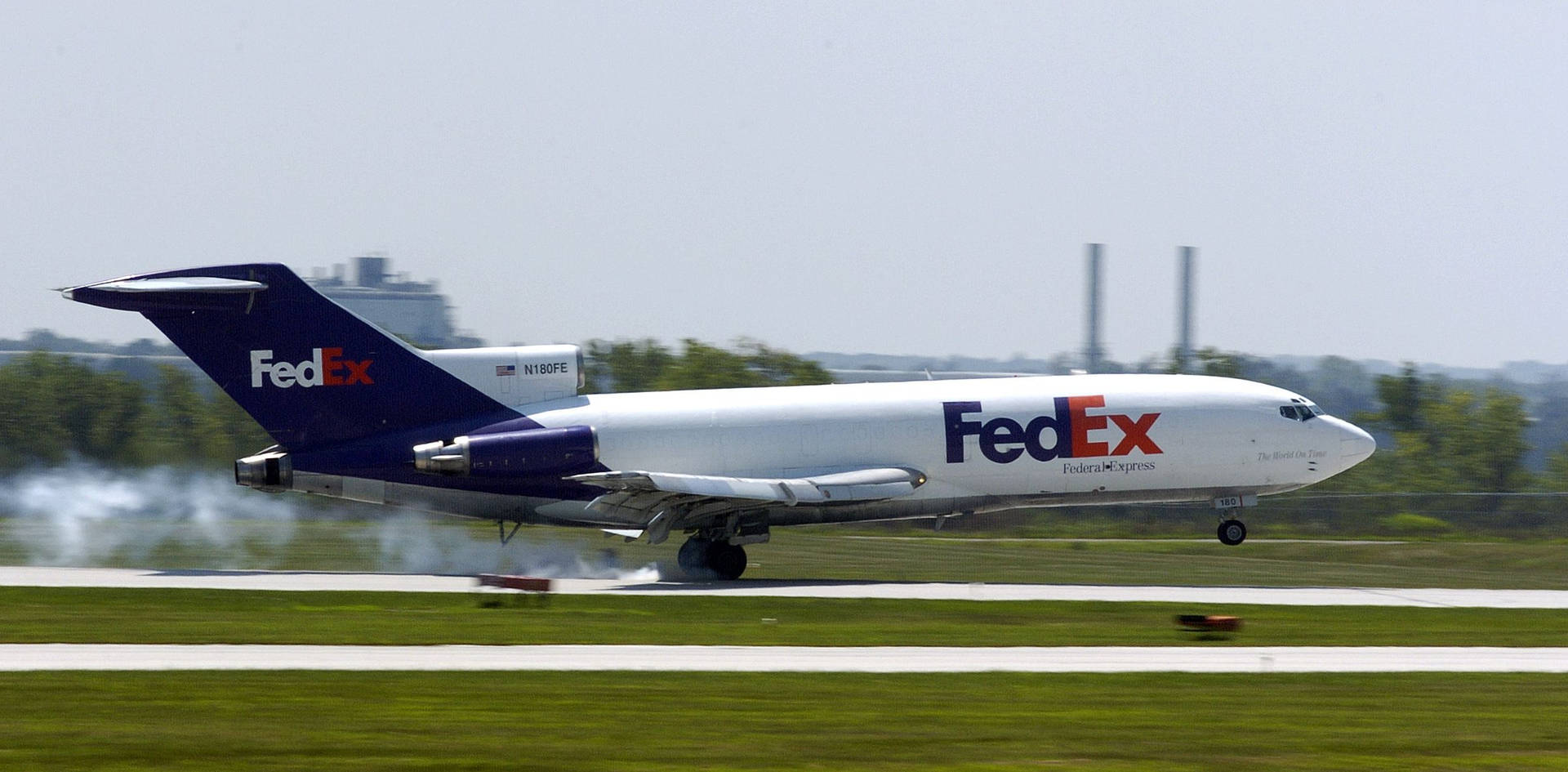 FedEx Cargo Plane Boeing 777F Wallpaper