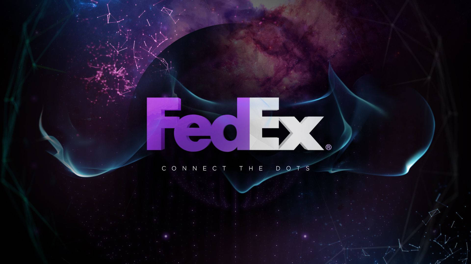 FedEx Connect The Dots Art Wallpaper