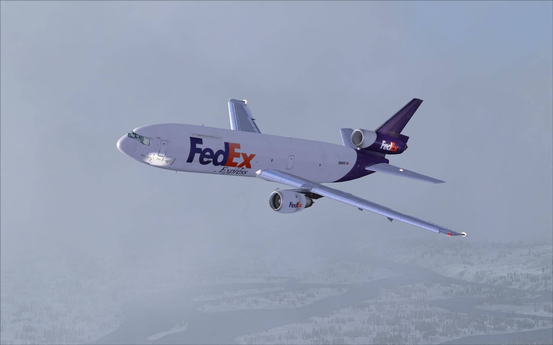 FedEx McDonnell Douglas DC-10-30 Wallpaper