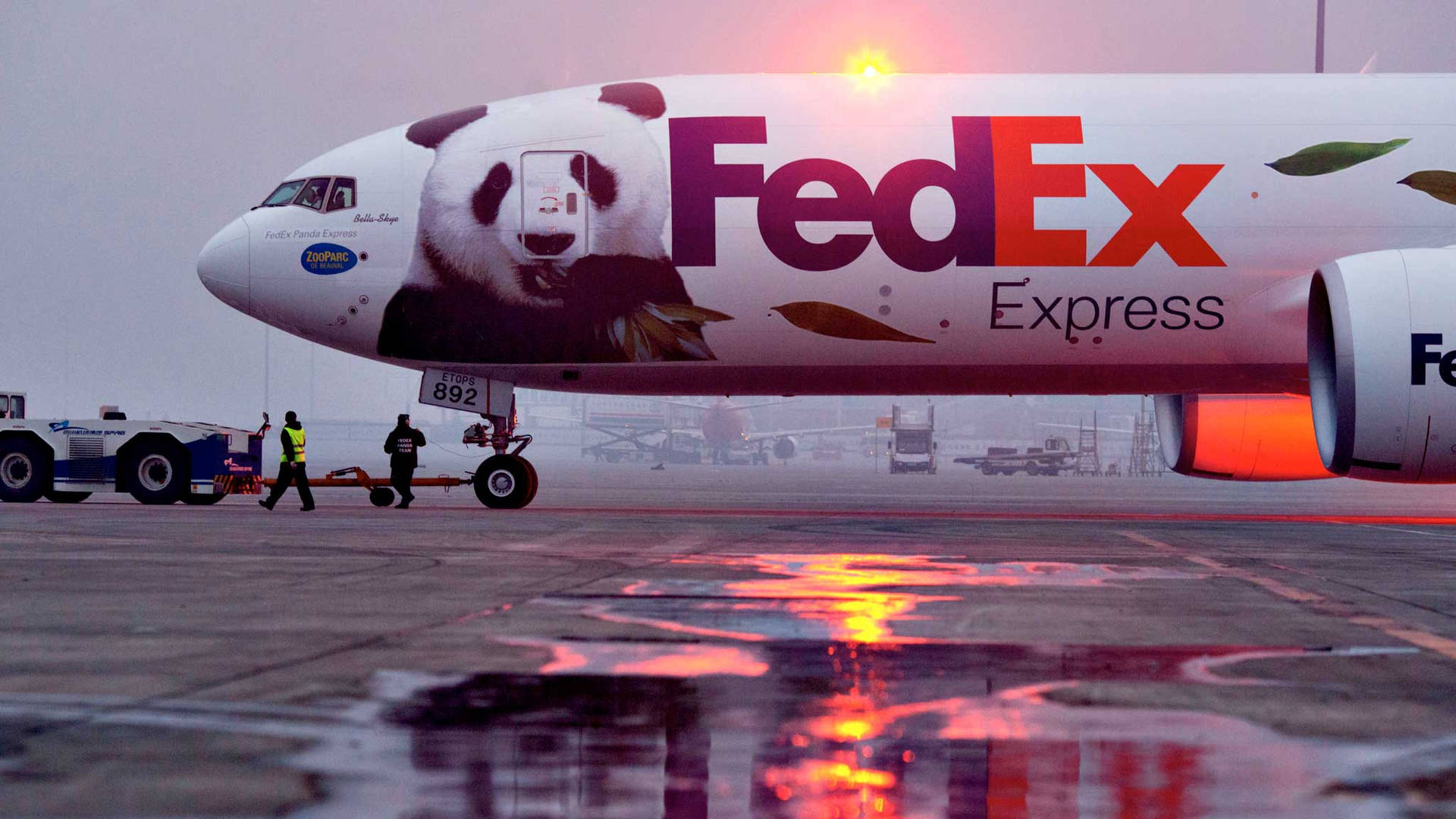FedEx Panda Express MD-11F Wallpaper