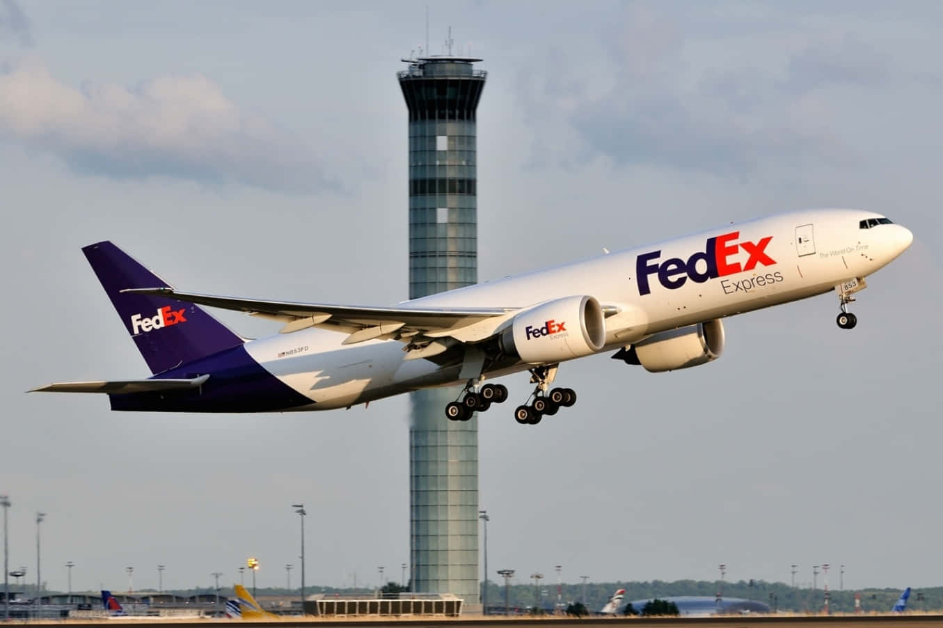Fedexboeing 737-800 - Flygning - Dfw