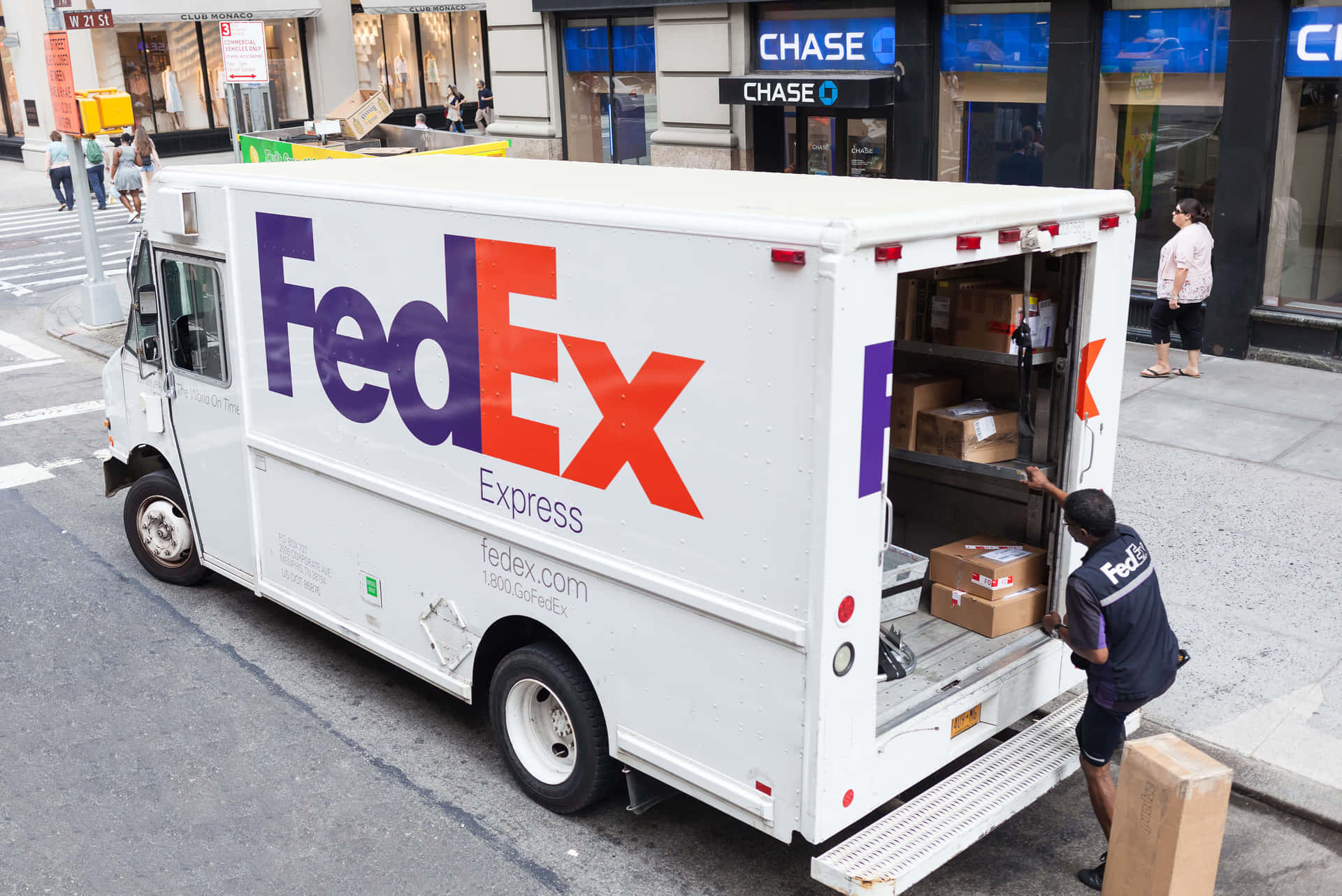 Zuverlässigeversandservices Mit Fedex