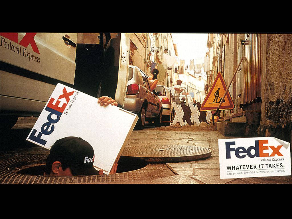 FedEx Whatever It Takes Ad Wallpaper