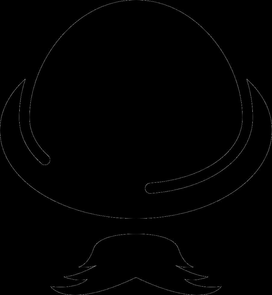 Fedora Linux Logo Outline PNG