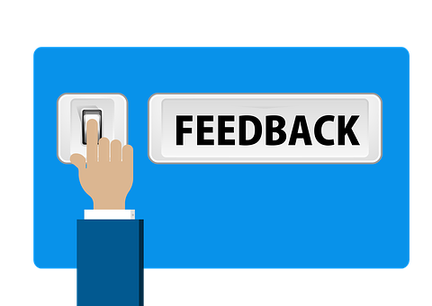 Feedback Button Press Illustration PNG